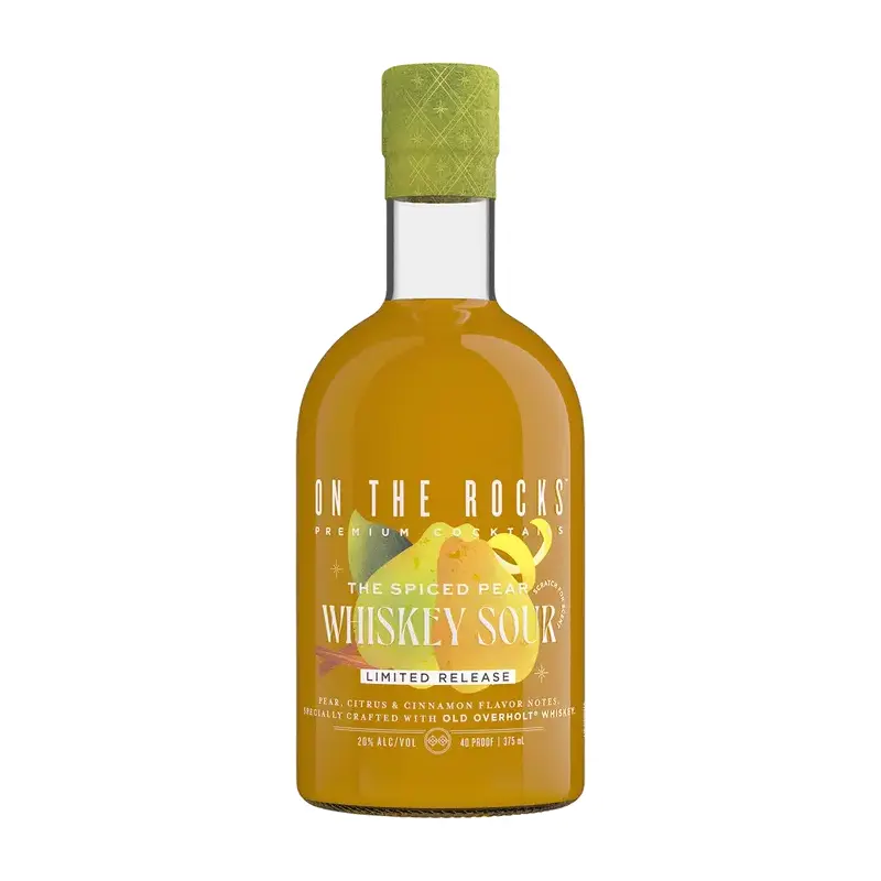 On The Rocks Spiced Pear Whiskey Sour 375ML