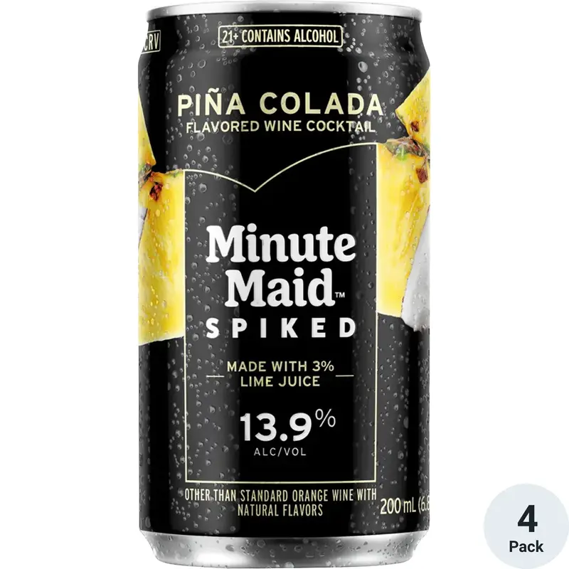 Minute Maid Spiked Pina Colada 4Pk