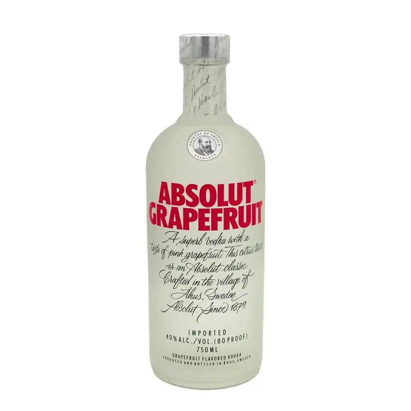 Absolut Grapefruit Vodka 750Ml