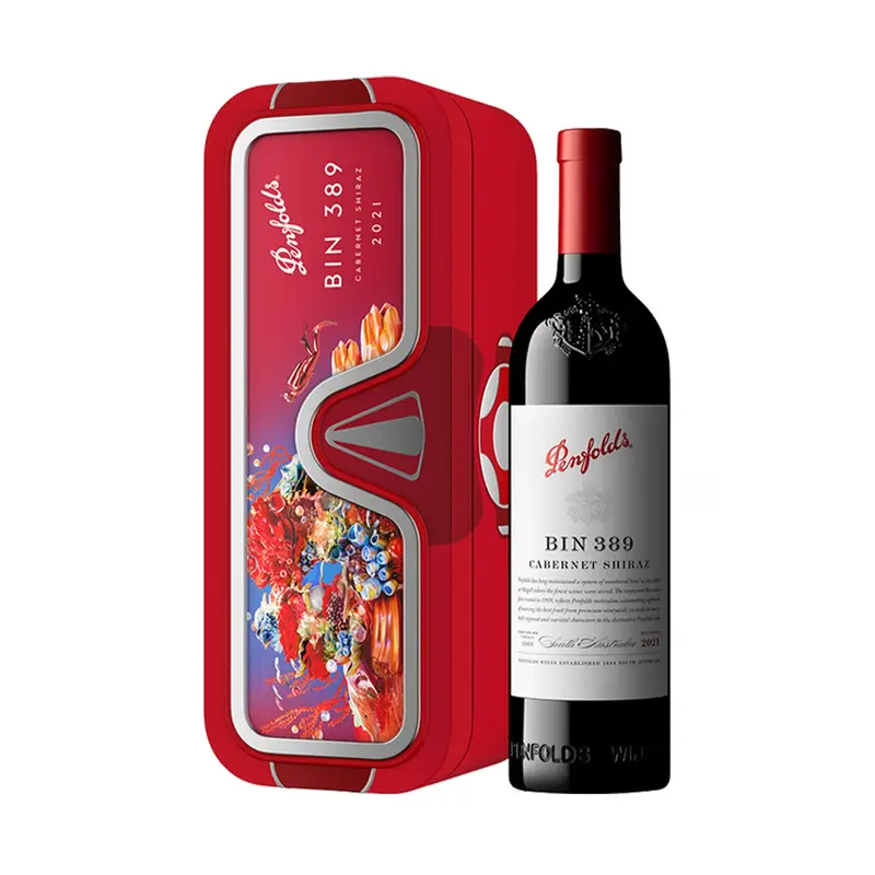 Penfolds Cabernet Sauvignon - Shiraz Bin 389 with Gift Box 2021