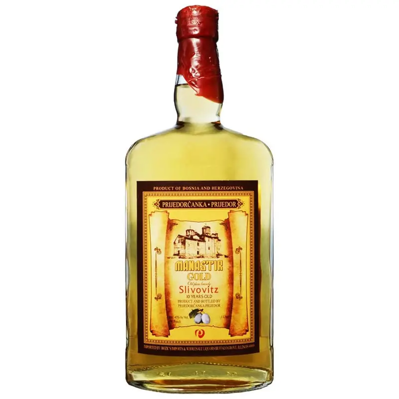 Manastir Gold 10 Year Slivovitz 1L