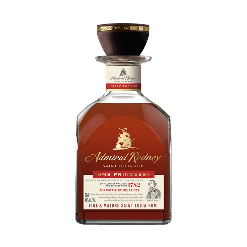 Admiral Rodney HMS Princessa Rum