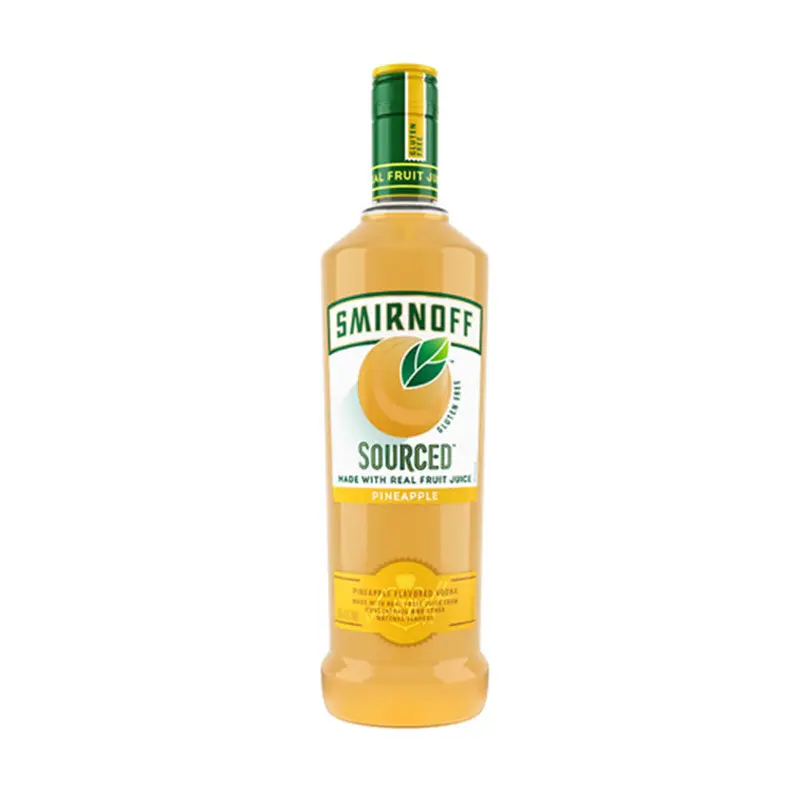 Smirnoff Sourced Pineapple Vodka 750ML