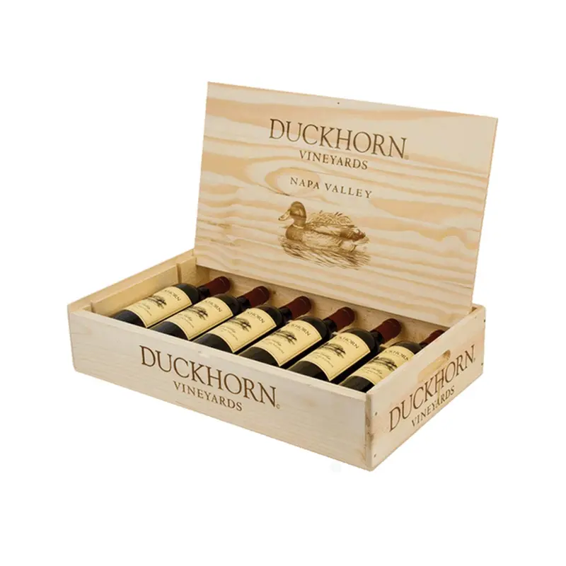 Duckhorn Cabernet Sauvignon 2021 - 6 Pack Wooden Case