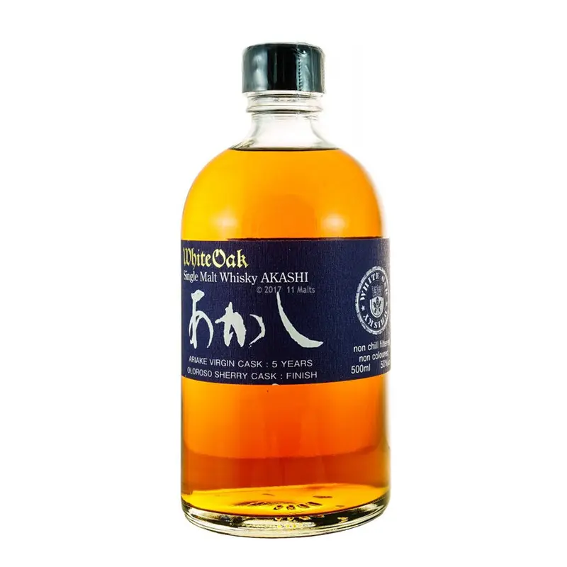White Oak Akashi Virgin Oak Ariake Barrel Oloroso Sherry Cask