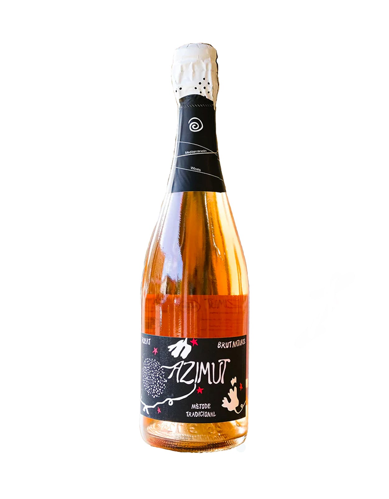 Azimut Cava Brut Nature Rosato (NV)