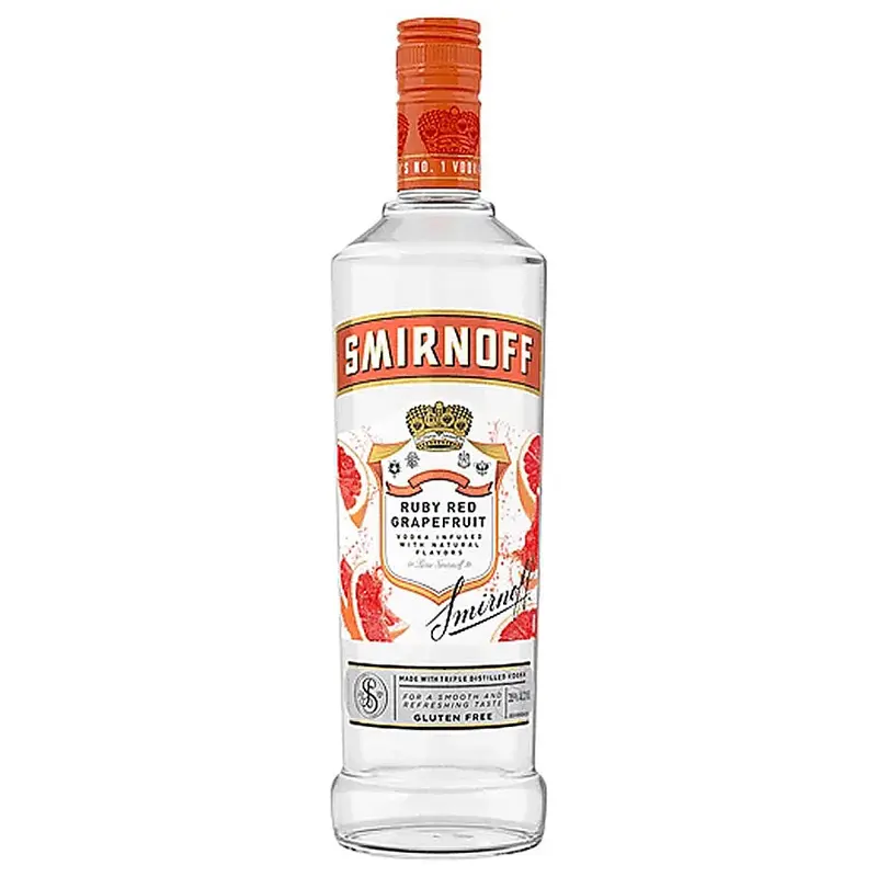 Smirnoff Ruby Red Grapefruit 750ML