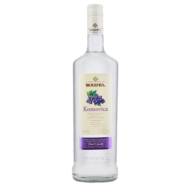 Badel Komovica Diluted Grape Brandy 1L