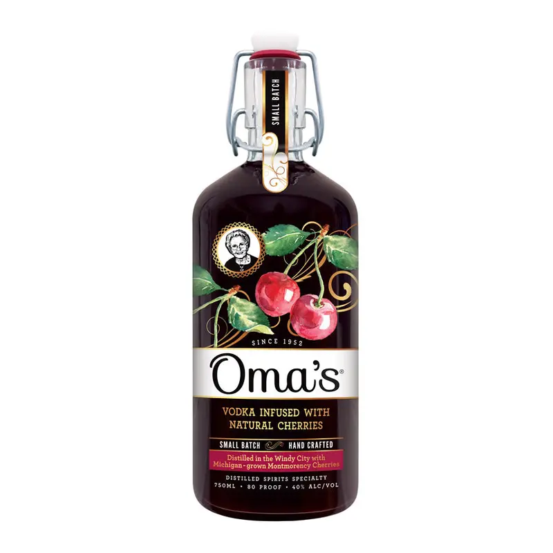 Oma's Cherry Vodka 750ML