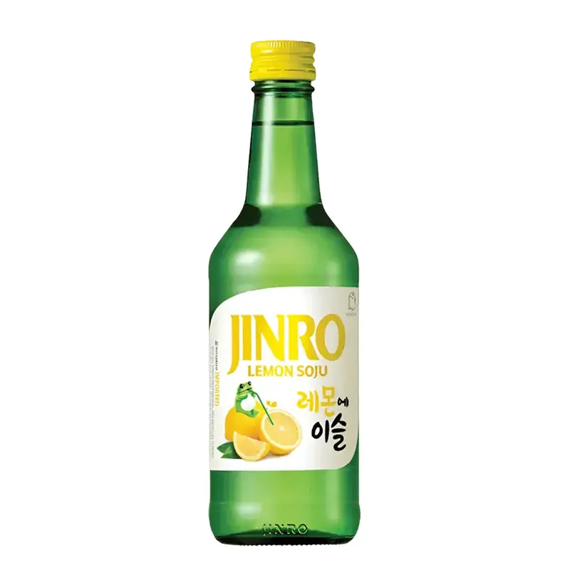 Jinro Lemon Soju 375ml Bottle