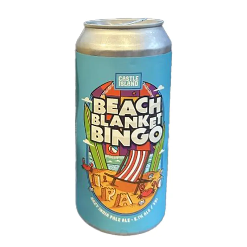 Castle Island Beach Blanket Bingo 4pk Can