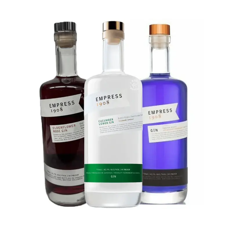 Empress 1908 Premium Gin Collection - 3 x 375ml Bottles