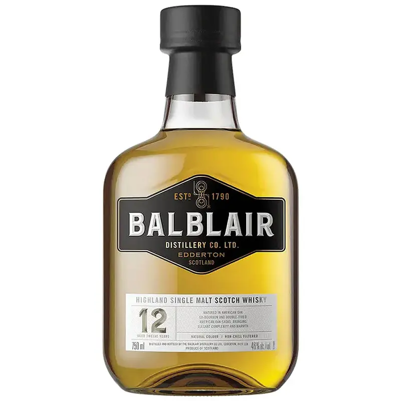 Balblair 12 Year Single Malt Scotch 750ML