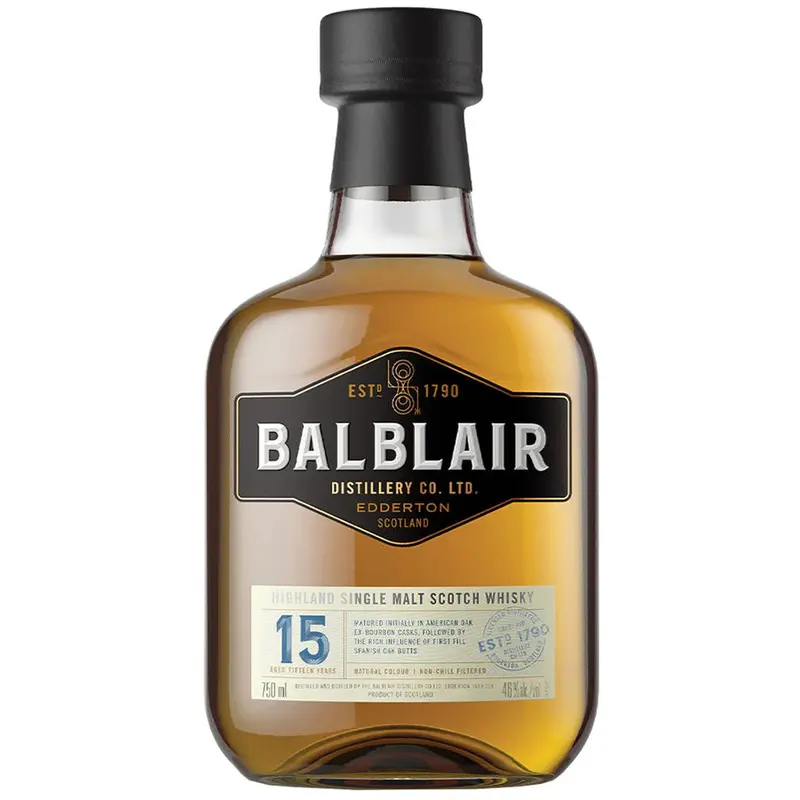 Balblair 15 Year Single Malt Scotch 750ML