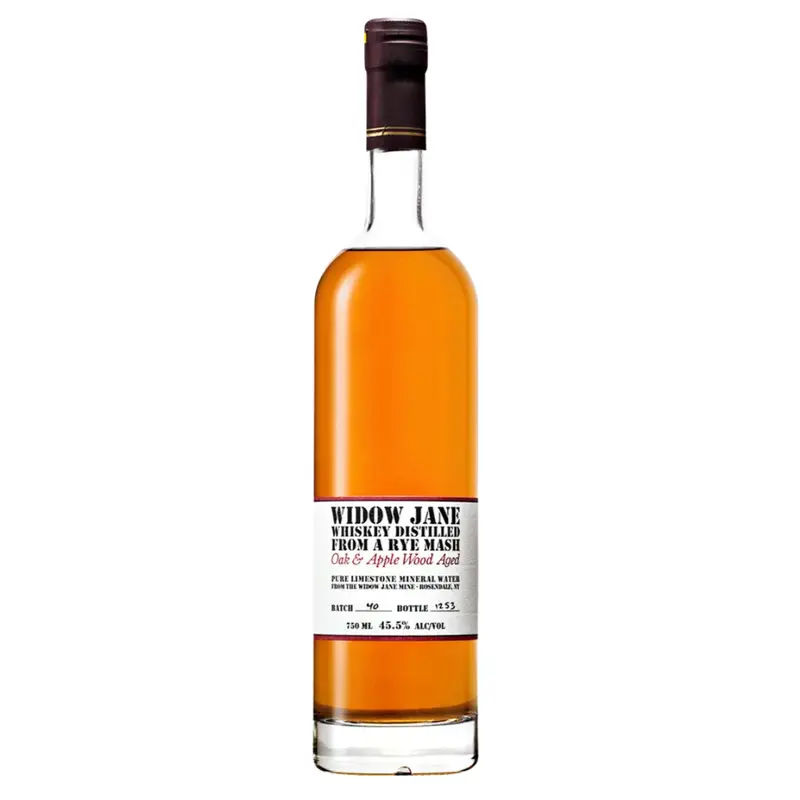 Widow Jane Oak & Applewood Aged Rye Mash Whiskey, New York, USA (750ml)