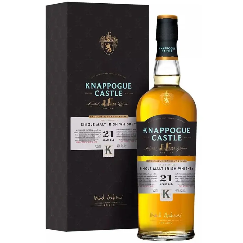 Knappogue Castle 21 Year Irish Single Malt 750ML