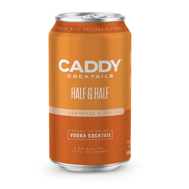 (24pk cans) Caddy Clubhouse 'The Wedge Half & Half' Vodka Cocktail, USA (12oz)