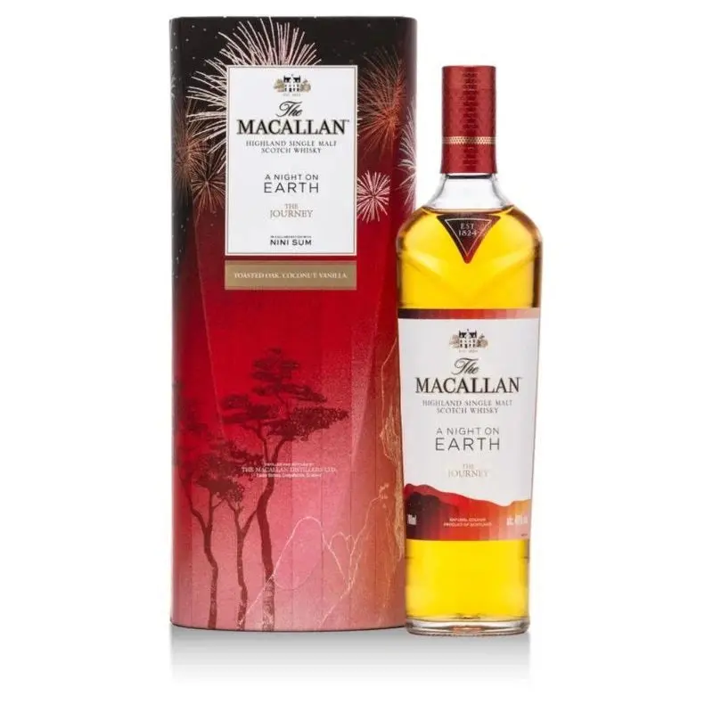 The Macallan 'A Night on Earth the Journey' Highland Single Malt Scotch Whisky, Highlands, Scotland (750ml)
