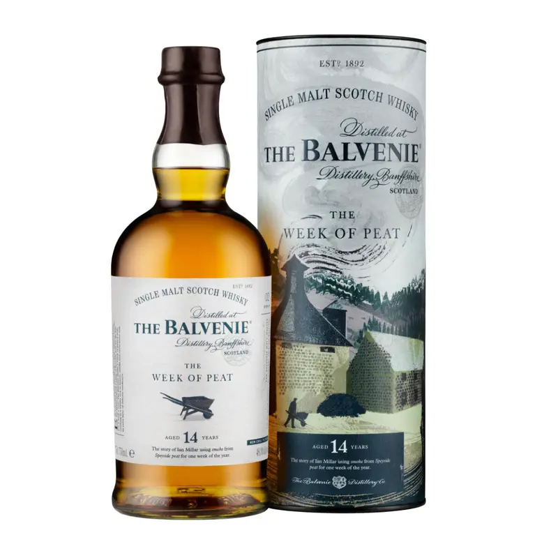 The Balvenie 'The Week of Peat' 14 Year Old Single Malt Scotch Whisky, Speyside, Scotland