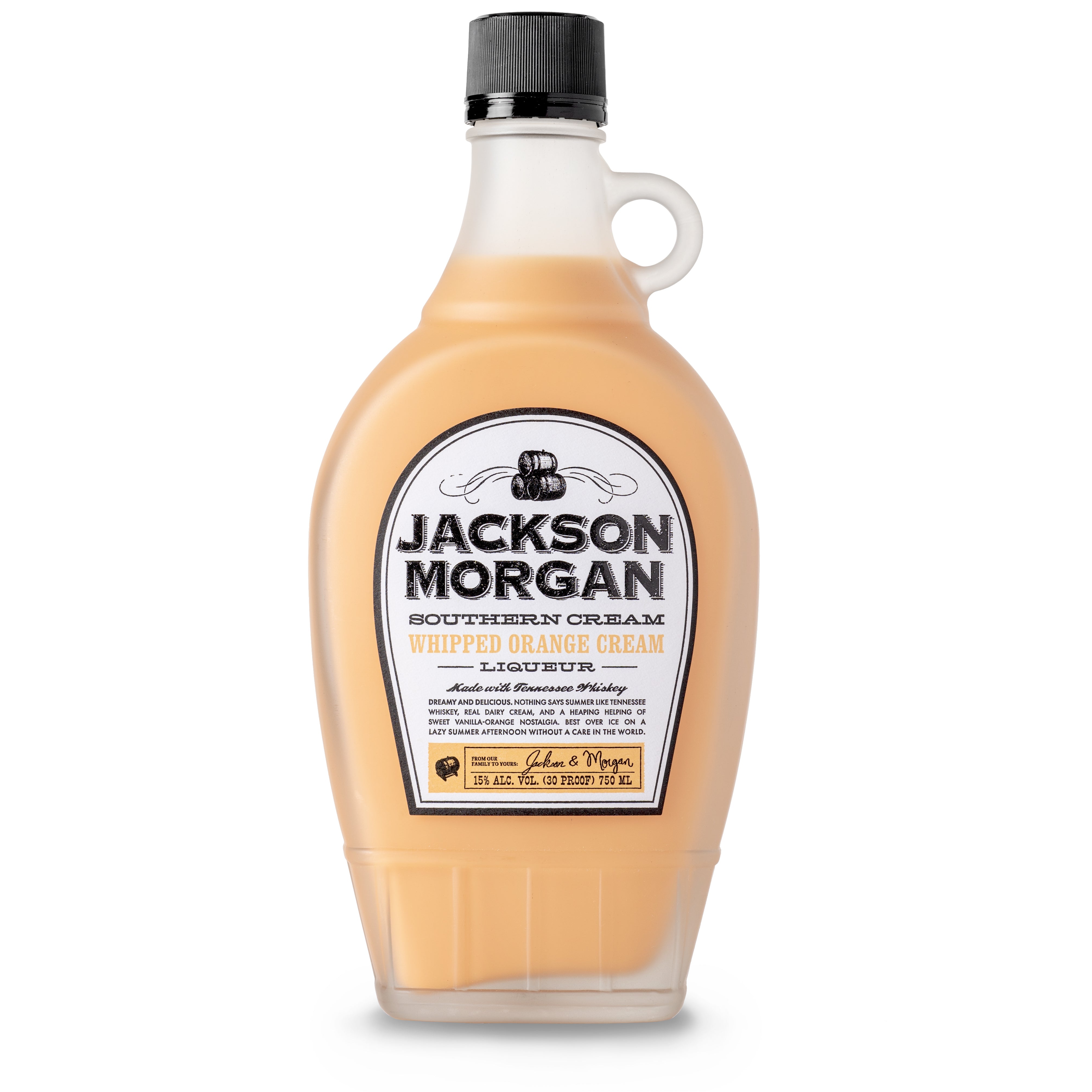 Jackson Morgan Southern Cream 'Whipped Orange Cream' Liqueur, Tennessee, USA (750ml)