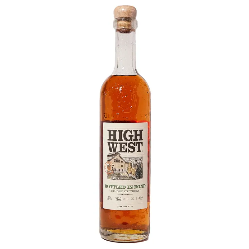High West Bottled in Bond Straight Rye Whiskey, USA (750ml)