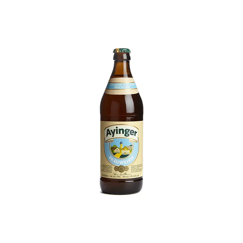 (20pk) Ayinger Brauweisse Hefeweizen Beer, Germany (500 ml)