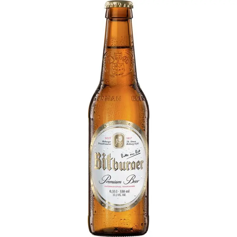 24pk-Bitburger Premium Pilsner Beer, Germany (330ml)