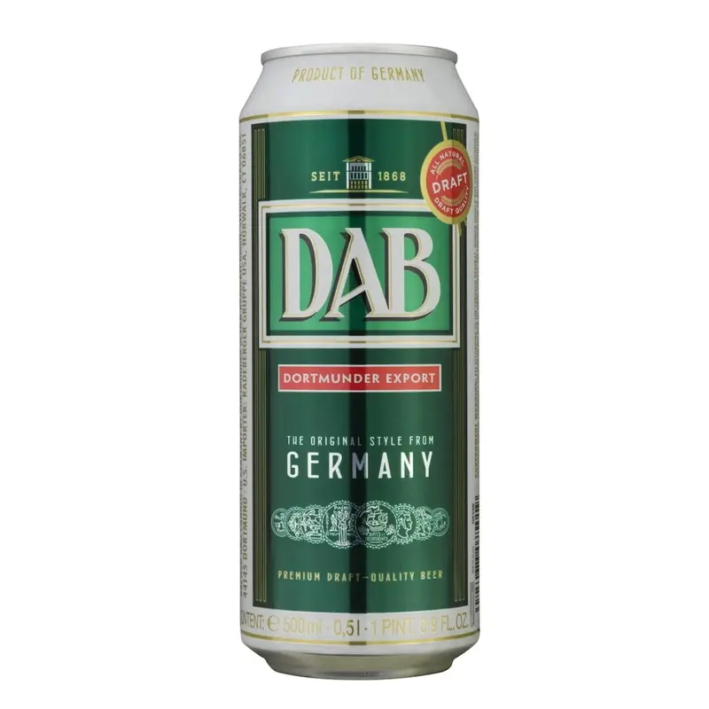 (24pk cans)-DAB Original Pilsner Beer, Germany (500ml)