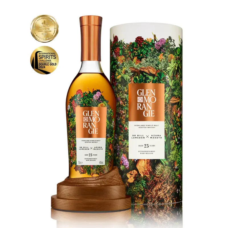 Glenmorangie 'Dr. Bill Lumsden X Azuma Makoto' 23 Year Highland Single Malt Scotch Whisky, Scotland (700ml)