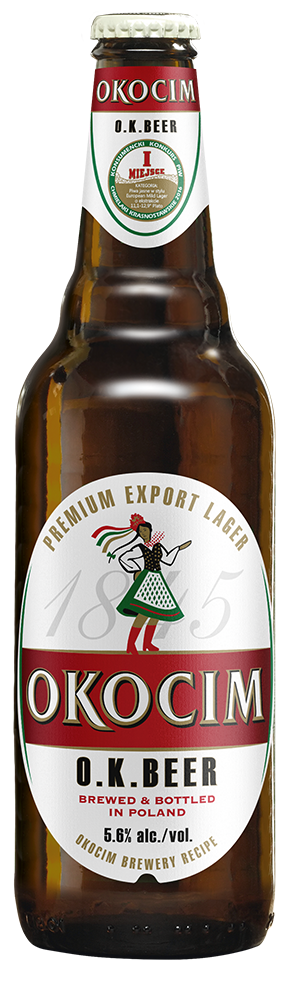 20pk-Okocim "O.K." Beer, Poland (500ml)