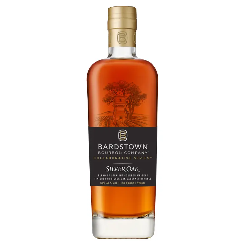 Bardstown Bourbon Company Collaborative Series Silver Oak Cabernet Sauvignon Barrel Blended Bourbon, Kentucky, USA (750ml)