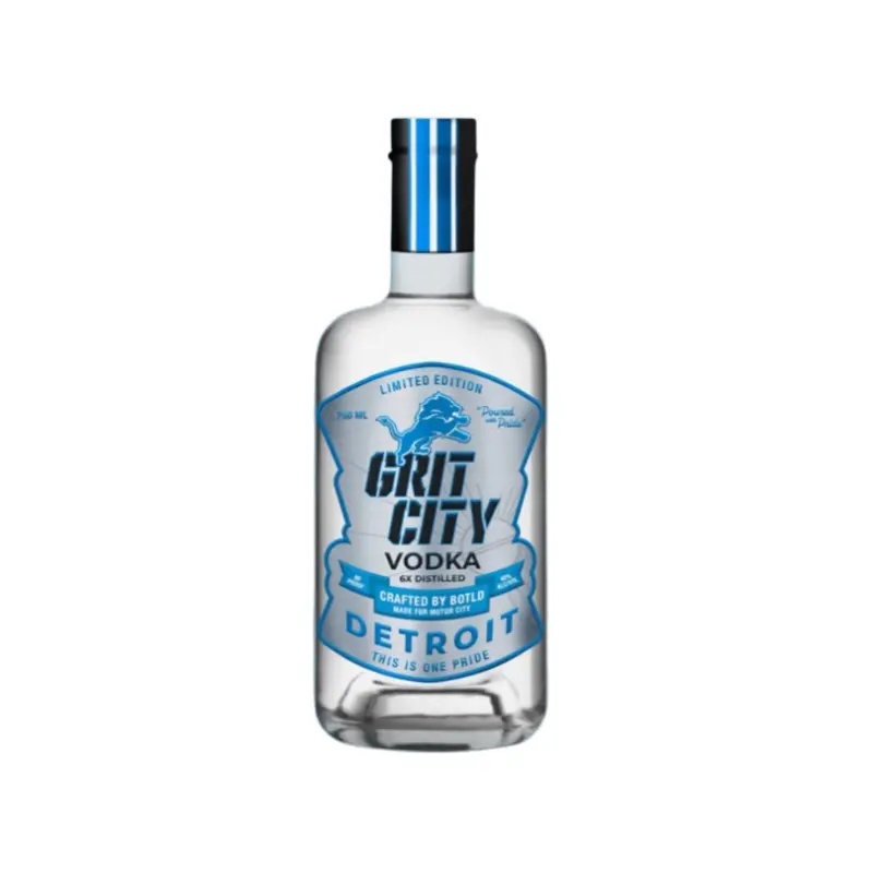 **DETROIT LIONS**  Grit City Vodka, USA (750ml)