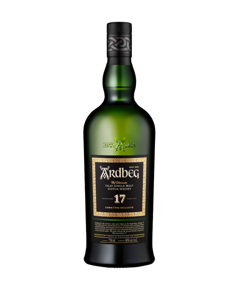 Ardbeg 17 Year Old Single Malt Scotch Whisky, Islay, Scotland