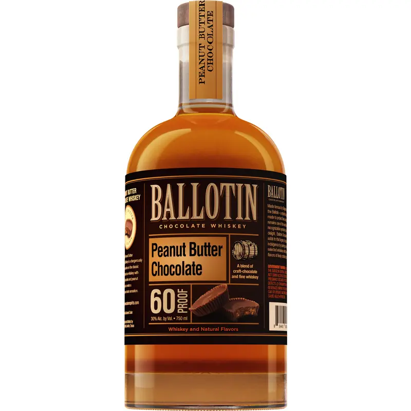 Ballotin Peanut Butter Chocolate Whiskey Cream 750ML