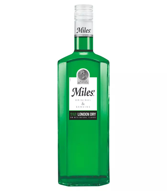 Miles' London Dry Gin, Kentucky, USA (1 Liter)