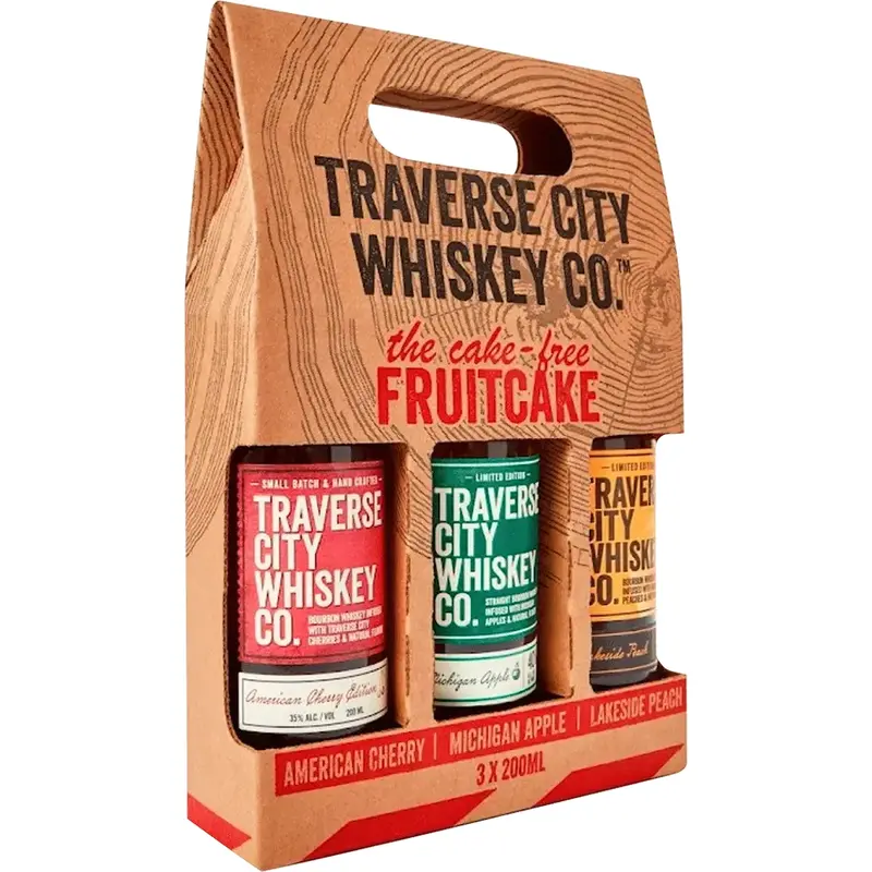 Traverse City The Cake-Free Fruitcake 3Pk