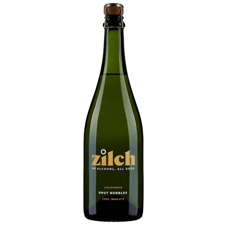 Zilch Zero-Alcohol Brut Bubbles, California, USA (750ml)