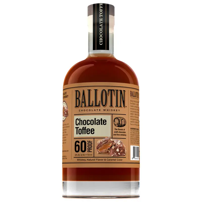 Ballotin Chocolate Toffee Bourbon 750ML