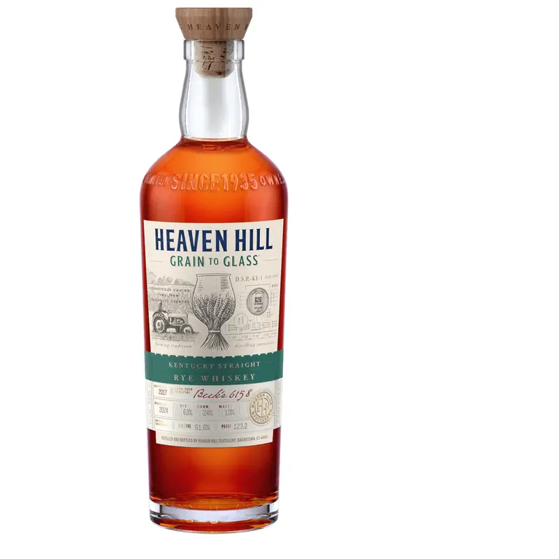 Heaven Hill 'Grain to Glass' Straight Rye Whiskey, Kentucky, USA (750ml)