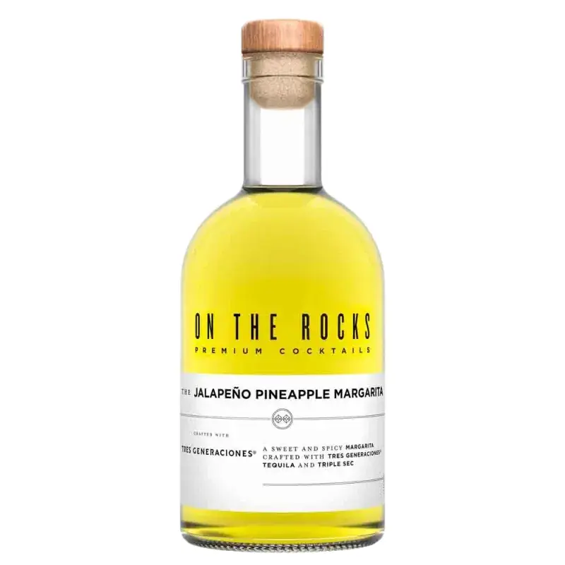 On The Rocks Premium Cocktails The Jalapeno Pineapple Margarita, Texas, USA (750ml)