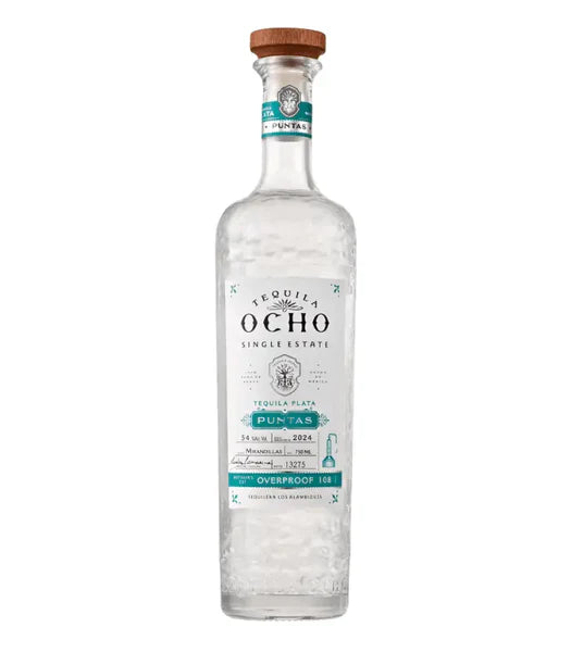 Tequila Ocho 'Puntas' Single Estate Tequila Plata,  (750ml)