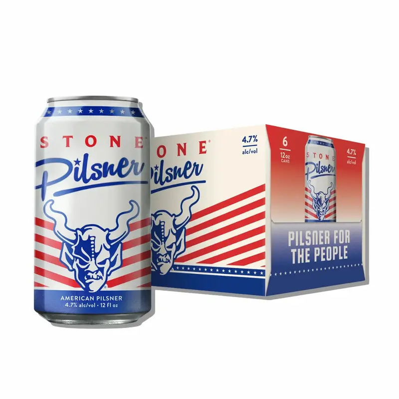 Stone Pilsner 6Pk Cans