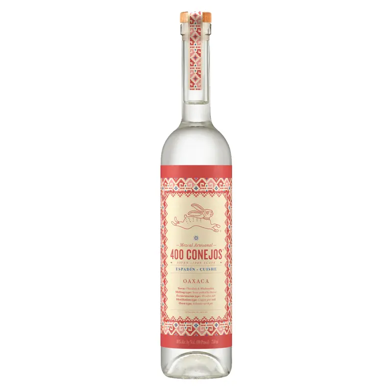 400 Conejos Mezcal Cuishe Joven 750ML