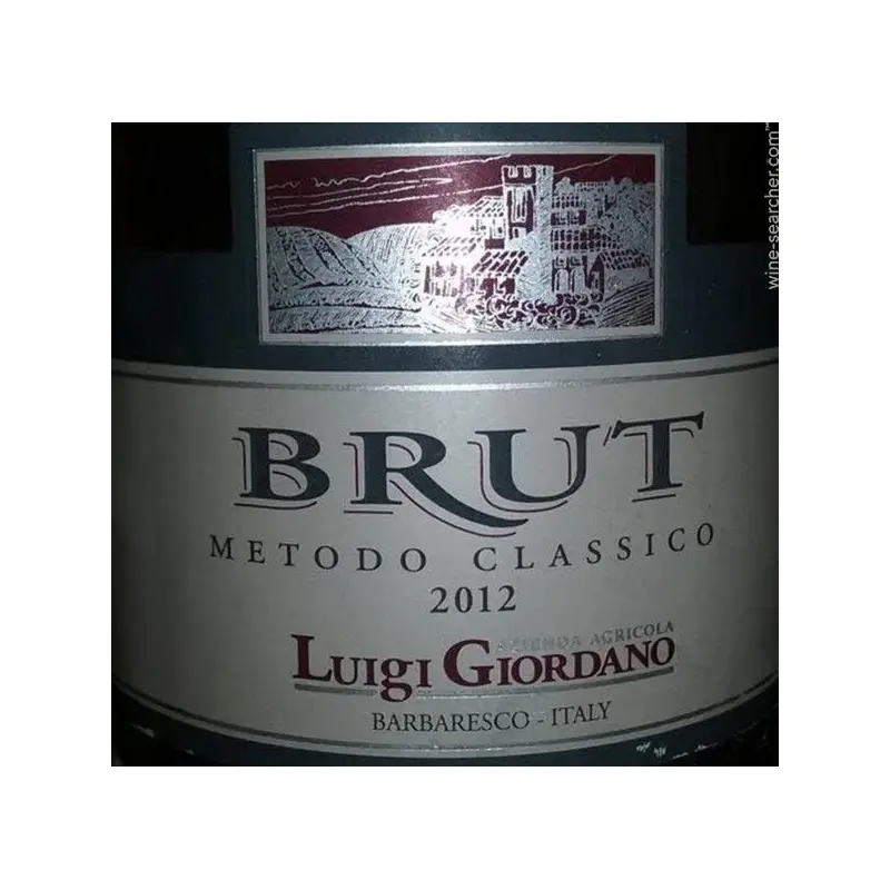 2015 Luigi Giordano Brut Metodo Classico, Piedmont, Italy (750ml)