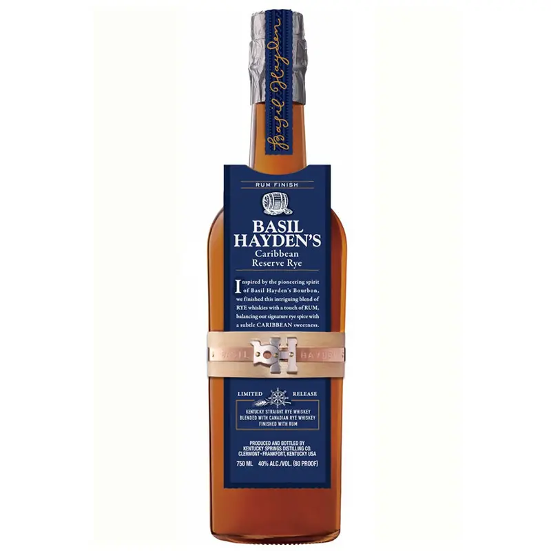 Basil Haydens Carribean Reserve Rye 750ML