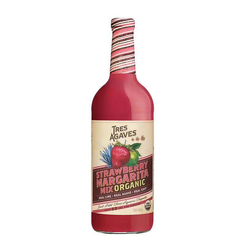 Tres Agaves Strawberry Margarita Mixer