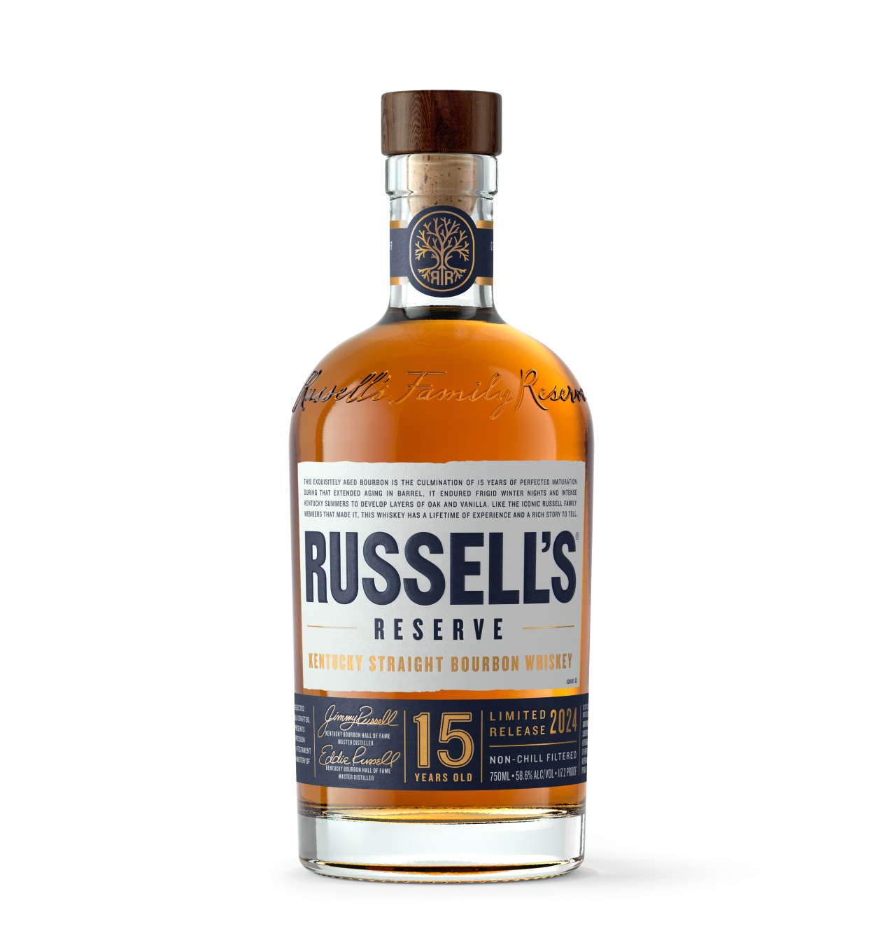 Wild Turkey Russell's Reserve 15 Year Old Kentucky Straight Bourbon Whiskey, USA (750 ml)