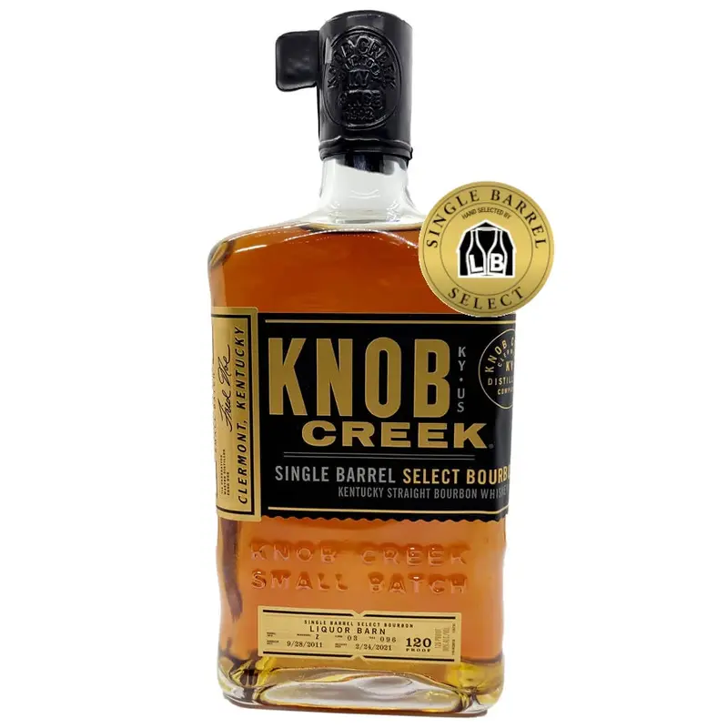 Knob Creek Single Barrel Liquor Barn W1F06R047