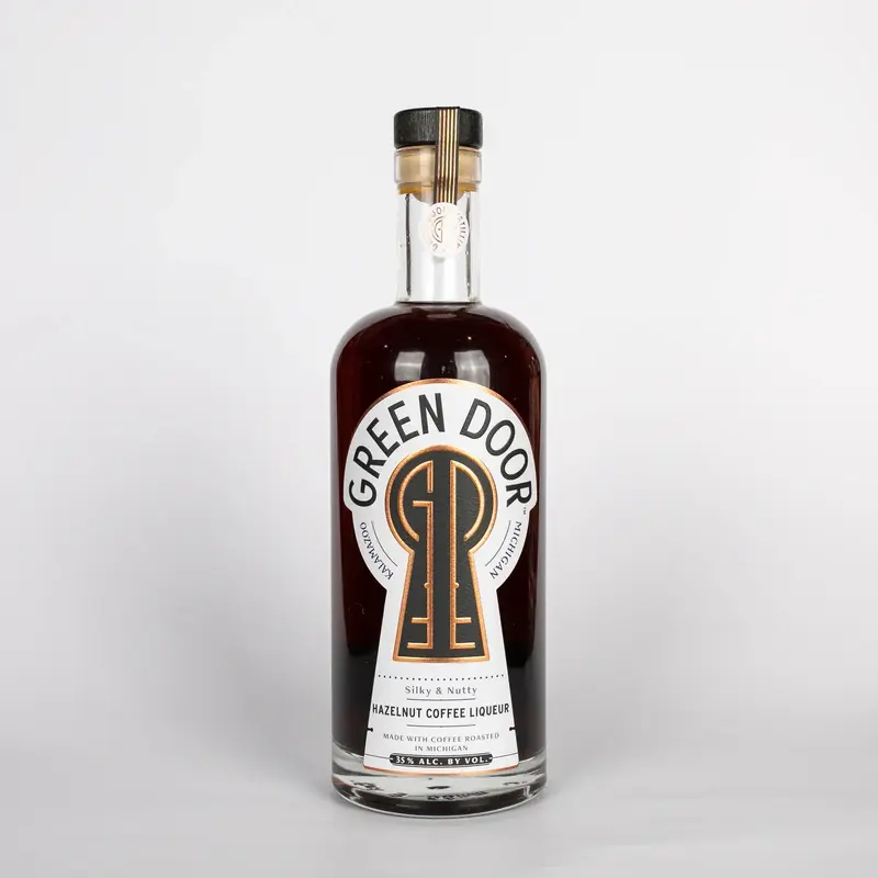 Green Door Hazelnut Coffee Liqueur, Michigan, USA (750ml)