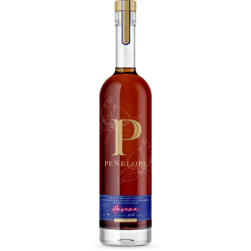 Penelope  Series Havana Cuban Rum Barrels Finish Straight Bourbon Whiskey, Indiana, USA (750ml)